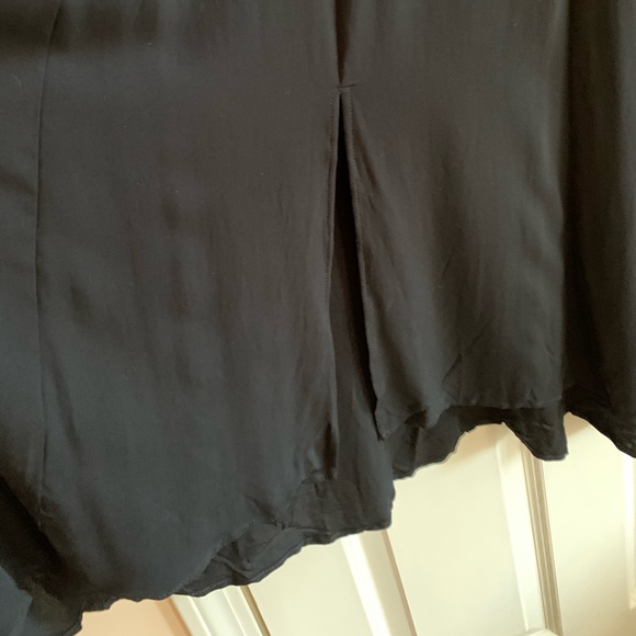 NWT ASOS Curve Size 14 black long dress, adjustable straps, button details - Picture 2 of 8
